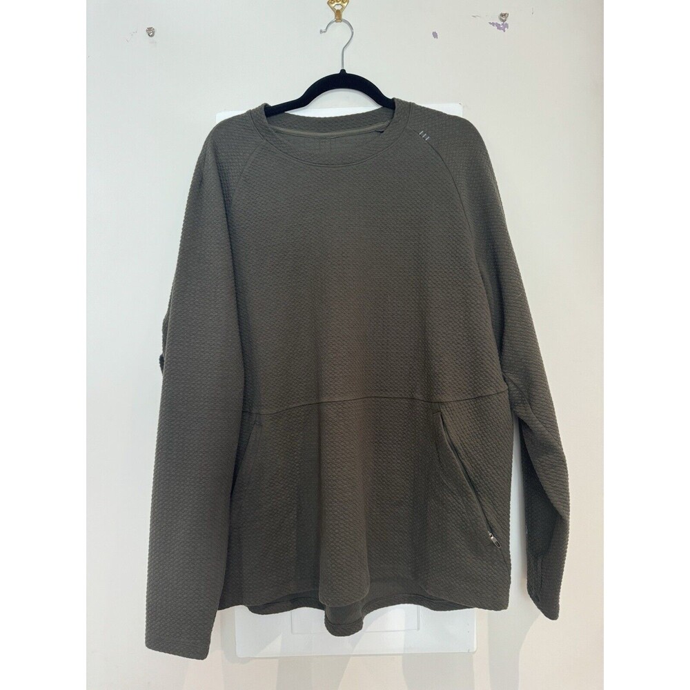 Lululemon At Ease Crew Pullover Sweashirt Men’s Size 2XL